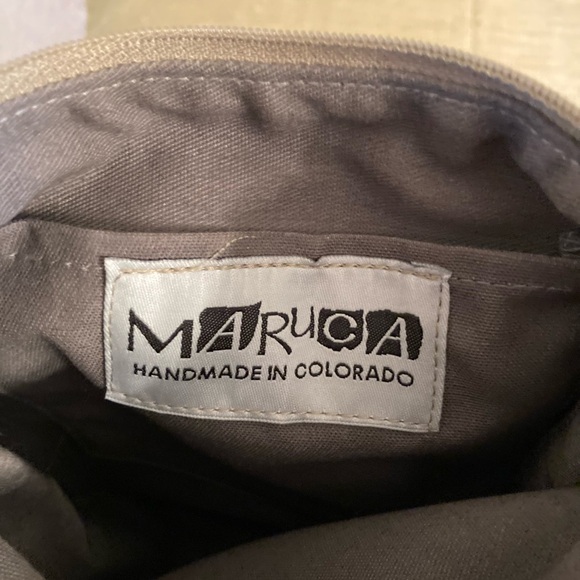 Stylish Pink and Blue Handmade Maruca Crossbody Bag - Picture 3 of 9